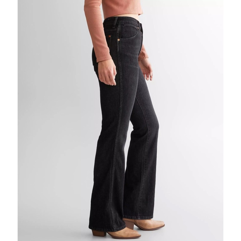 Wrangler Westward 626 High Rise Bootcut Jean in Night Ride Black Wash 30x34